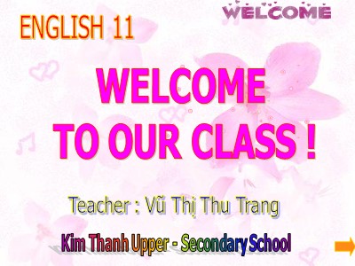 Bài giảng Tiếng Anh 11 - Unit 2: personal experiences - Lesson 3: Listening