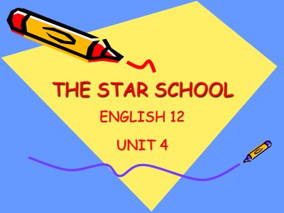 Bài giảng Tiếng Anh 12 - Unit 4: The star school